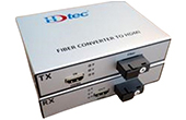 Media Converter HDTEC | Bộ kéo dài HDMI bằng cáp quang 1080P HDTEC
