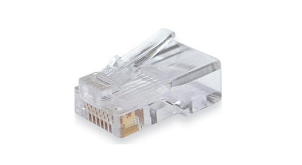 Đầu điện thoại HDTEC RJ12 (Mạ vàng)