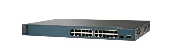 24-Port Ethernet 10/100 Switch Cisco Catalyst WS-C3750V2-24PS-E
