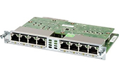 ROUTER CISCO | 8-port Cisco Gigabit Ethernet Enhanced High-Speed WAN Interface Cards EHWIC-D-8ESG