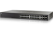 Thiết bị mạng Cisco | 24-Port Gigabit PoE Stackable Switch SG550X-24MPP-K9-EU