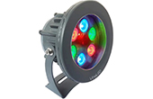 Đèn LED VinaLED | Đèn Led chiếu điểm 6W đa sắc VinaLED OS-BG6R (đa sắc độc lập)