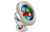 Đèn LED VinaLED | Đèn LED dưới nước đa sắc 6W VinaLED UW-CS6R