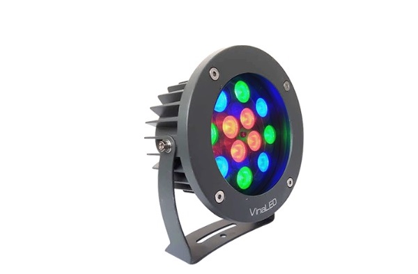 Đèn Led chiếu điểm 12W đa sắc VinaLED OS-BG12R 220VAC (đa sắc độc lập)