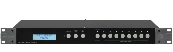 Hệ thống âm thanh IP Audio Server AMPERES iPX5200 Hệ thống âm thanh IP Audio Server AMPERES iPX5200