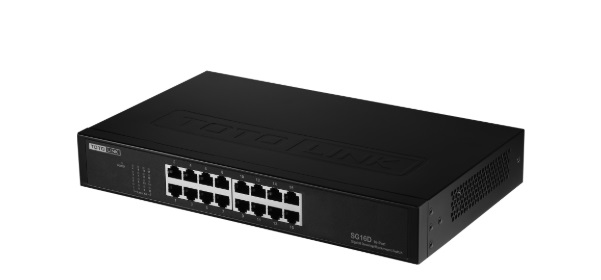 16 ports 10/100/1000Mbps Switch TOTOLINK SG16D