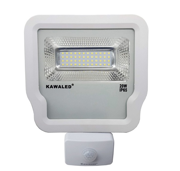 Đèn pha LED cảm ứng cao cấp 20W KAWALED FL1S-20W