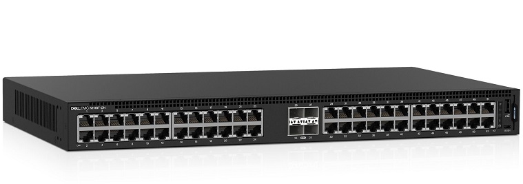 48-Port 10/100/1000Mbps Managed Switch DELL N1148T-ON