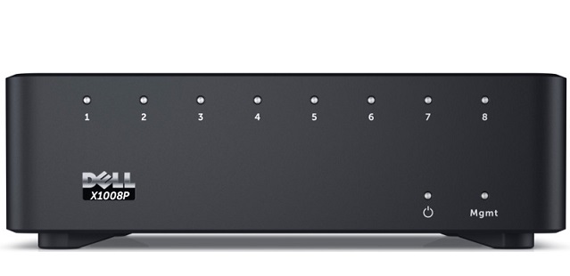 8-port Gigabit PoE Managed Switch DELL X1008P