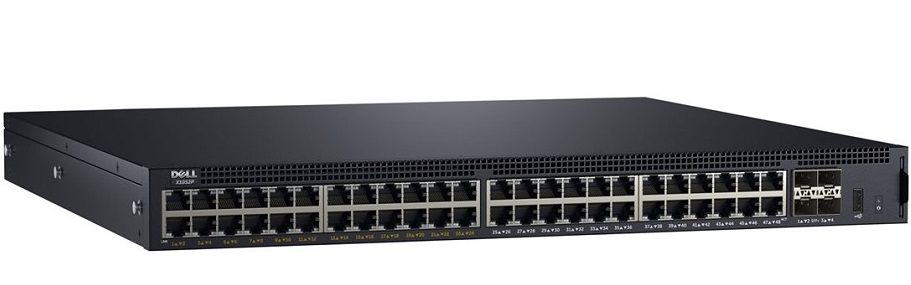 52-port Gigabit PoE Managed Switch DELL X1052P