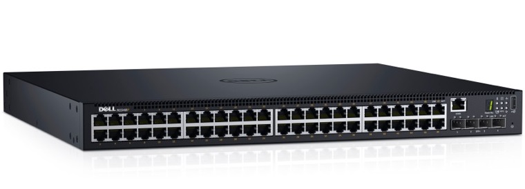 48-port Gigabit PoE Managed Switch DELL N1548P