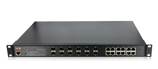 12-Port 10/100/1000Base-T(X) + 12-Port 1000Base-X Switch WINTOP YT-CS1024-12GF12GT