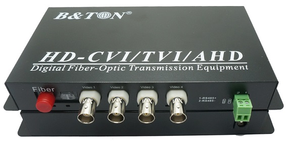 Chuyển đổi Quang-điện Video 4 kênh Converter BTON BT-HD4VF-T/R