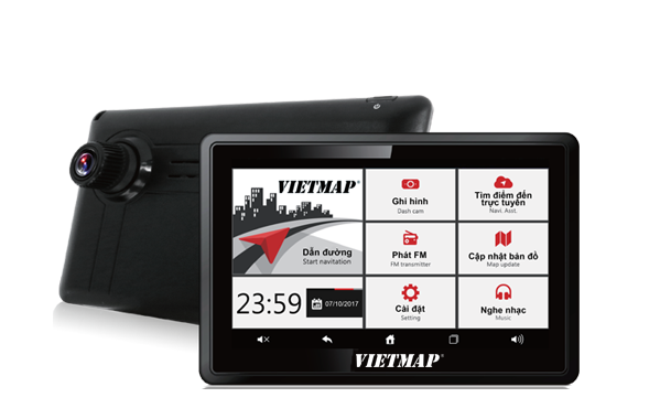 Máy định vị GPS dẫn đường VIETMAP W810