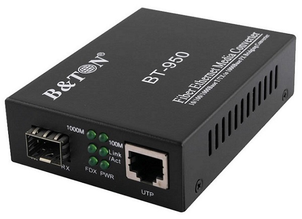 Chuyển đổi Quang-Điện Media Converter BTON BT-912SFP-GE