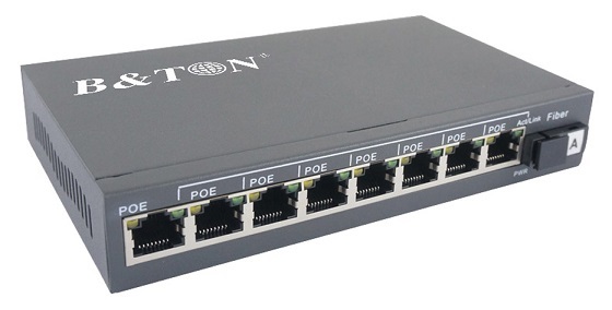 8-port 10/100Mbps PoE Switch BTON BT-6108FE-25A/B 8-port 10/100Mbps PoE Switch BTON BT-6108FE-25A/B