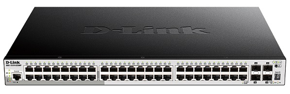 52-port Gigabit Smart Managed PoE Switch with 10G Uplinks D-Link DGS-1510-52XMP