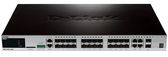 26-port Gigabit L2 Stackable Managed Switch D-Link DGS-3420-26SC/E