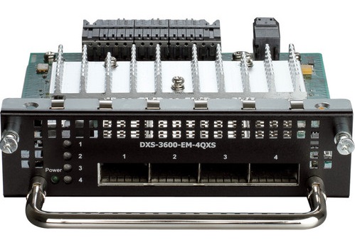4-port 40G QSFP+ expansion module D-Link DXS-3600-EM-4QXS