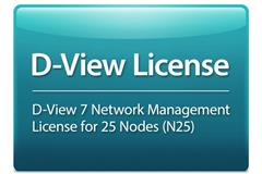 D-View 7 Network Management System (NMS) License for 25 Nodes D-Link DV-700-N25-LIC