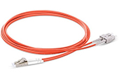 Phụ kiện quang VIVANCO | SC/UPC-LC/UPC OM3 Multimode Duplex Fibre Patch Cable VIVANCO VCFCCLDUM3LS5