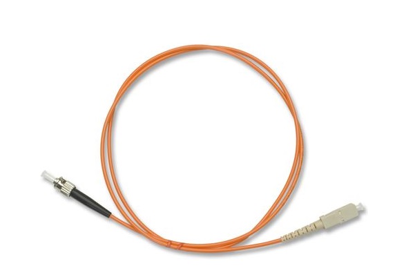 SC/PC-ST/PC OM1 Multimode Simplex Fibre Patch Cable VIVANCO VCFCTCSPM1LS3