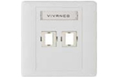 Phụ kiện quang VIVANCO | Optical fibre faceplate VIVANCO VCFP7022
