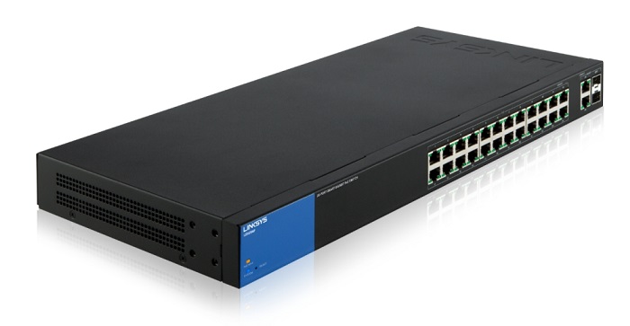 26-Port Smart PoE+ Switch LINKSYS LGS326MP-AP 26-Port Smart PoE+ Switch LINKSYS LGS326MP-AP