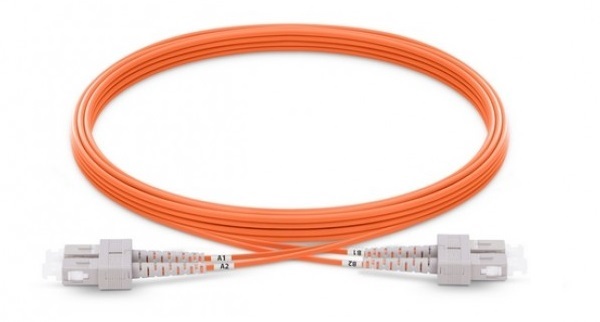 Fiber patch cord SC/SC Multi-mode OM2 50/125µm DINTEK (3 mét) (2104-03021)