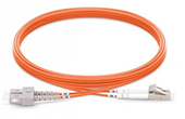 Cáp-phụ kiện Dintek | Fiber patch cord LC/SC Multi-mode OM2 50/125µm DINTEK (3 mét) (2104-15001)