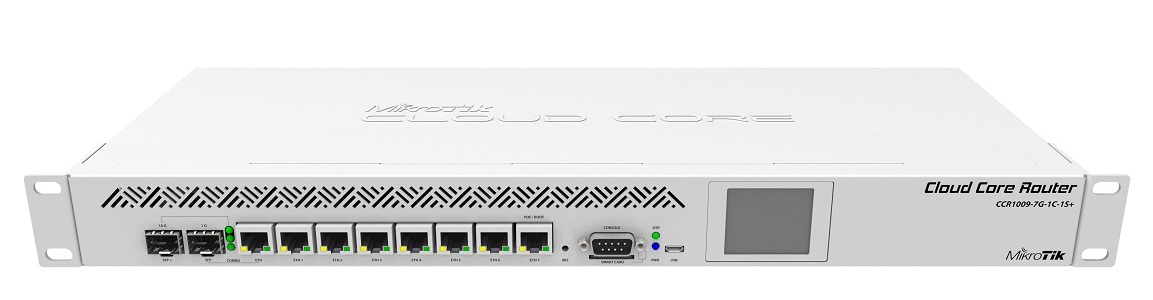 Bộ định tuyến Router Mikrotik CCR1009-7G-1C-1S+ | Maitel