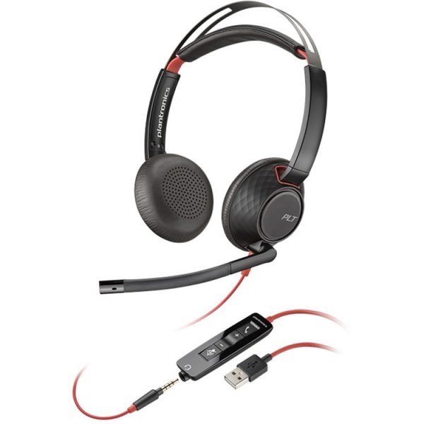 Tai nghe Headset Plantronics C5220 USB-A, (BULK), WW (207576-03)