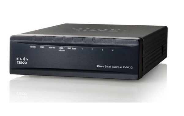 4-Port Gigabit VPN Router Cisco RV042G-K9-EU