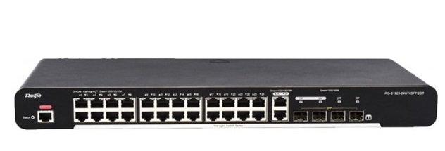 24-port 10/100/1000 Base-T Managed Switch RUIJIE RG-S1920-24GT4SFP/2GT