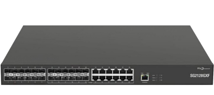 24-port 1000Base-X SFP Security Switch HANDREAMNET SG2128GXF