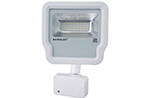 Đèn LED KAWALED | Đèn pha LED cảm ứng vi sóng 30W KAWALED FL1R-30W
