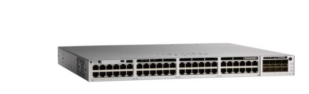 48-port Gigabit Ethernet PoE + 4-port 1G Fixed Uplinks Switch Cisco C9300L-48T-4G-E