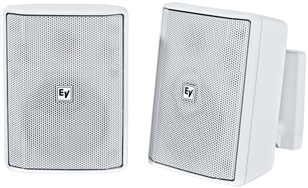 Speaker 4 inch cabinet 8Ω white pair Electro-Voice EVID-S4.2W
