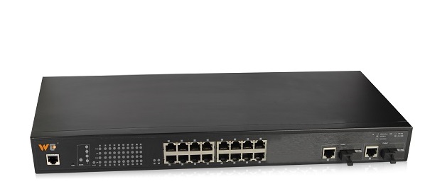 16-port 10/100Base-T(X)+2-port Gigabit PoE Switch WINTOP YT-CS1018-2GF2GT16T-AF 16-port 10/100Base-T(X)+2-port Gigabit PoE Switch WINTOP YT-CS1018-2GF2GT16T-AF