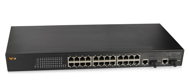 24-port 10/100Base-T(X)+2-port Gigabit PoE Switch WINTOP YT-CS1026-2GF2GT24T-AF