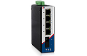 Switch WINTOP | 4-port 10/100Base-T(X)+1-port 100Base-FX Industrial DIN-Rail Switch WINTOP YT-RS205-1F4T