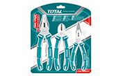Bộ 3 kềm cắt, kềm răng và kềm mỏ dài TOTAL THT1K0301