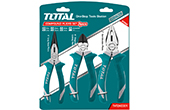 Kềm cắt TOTAL | Bộ 3 kềm răng, cắt và nhọn TOTAL THT2K0301