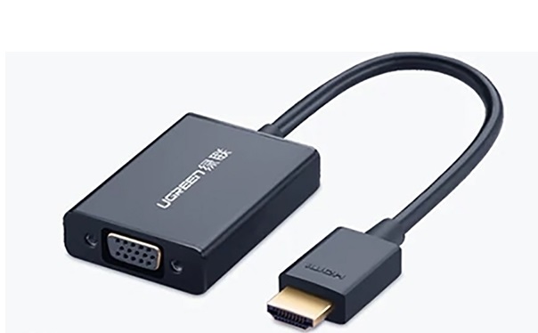 Cáp chuyển đổi HDMI ra VGA UGREEN MM102 (40233) Cáp chuyển đổi HDMI ra VGA UGREEN MM102 (40233)