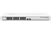 Thiết bị mạng Mikrotik | 24-Port 10/100/1000 Ethernet+2-Port SFP Switch Mikrotik CSS326-24G-2S+RM 
