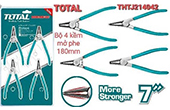 Bộ 4 kềm mở phe 180mm TOTAL THTJ214042