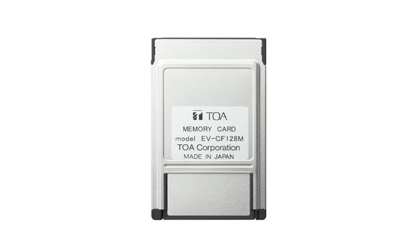 Thẻ nhớ 128MB TOA EV-CF128M dùng cho Bộ phát tiếng 