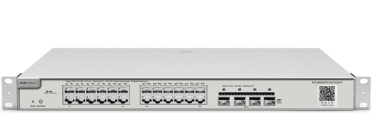 24-port Gigabit Managed PoE Switch RUIJIE RG-NBS3200-24GT4XS-P