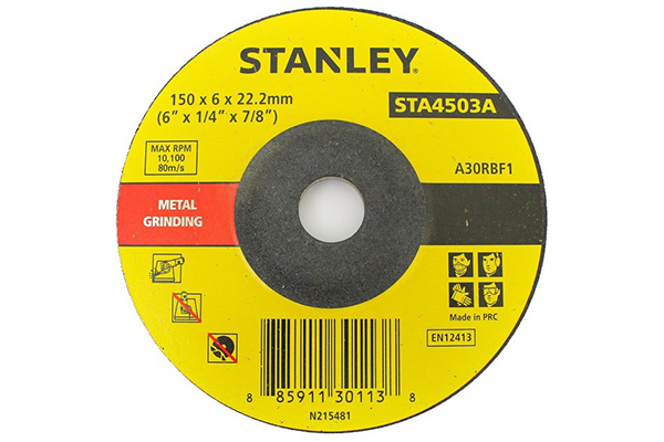 Đá cắt inox và sắt 150 x 6.0 x 22mm STANLEY STA4503A