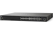 Thiết bị mạng Cisco | 24-port Gigabit PoE+ Stackable Switch CISCO SG350X-24P-K9